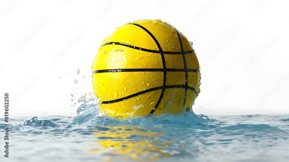 AAA Excels in Water Polo Ball Training with Focus and Tenacity