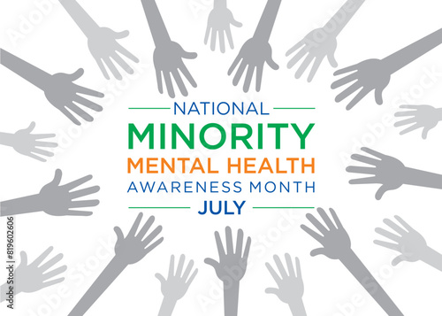 National Minority Mental Health Awareness Month, observed every July in the United States, aims to shed light on the unique mental health challenges faced by racial and ethnic minority groups. 