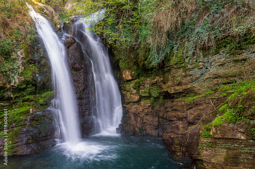Obraz premium Molise, the waterfalls of Carpinone
