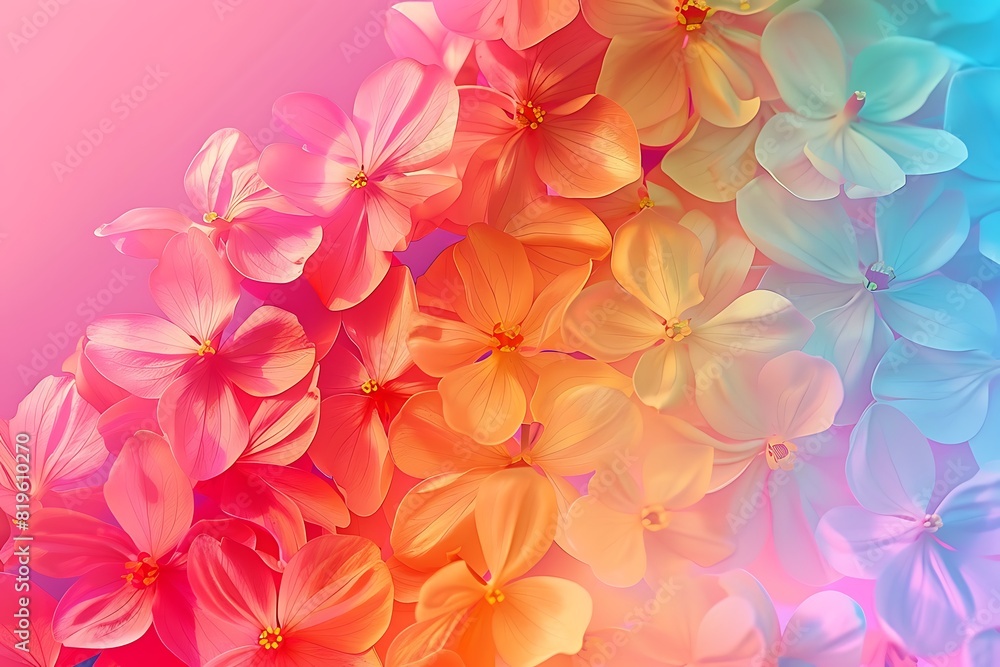 Floral Abstract Fusion Floral Abstract Fusion