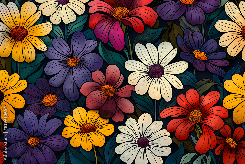 seamless floral background seamless floral background