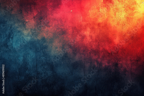 Multicolored Gradient Background Texture extreme closeup. Generative AI
