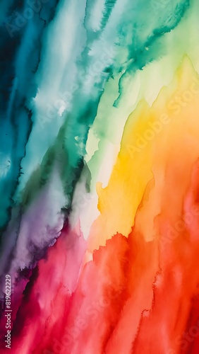 Colorful Watercolor Background.