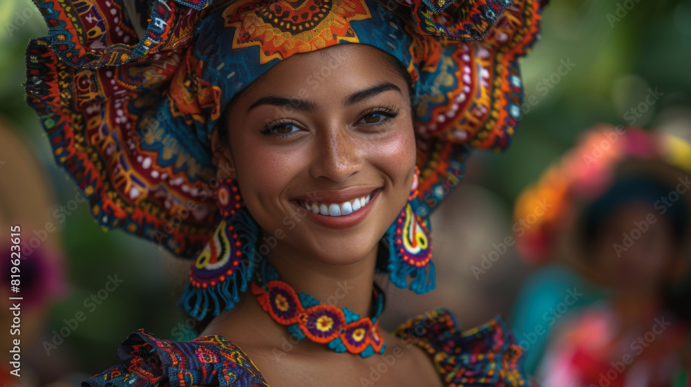 Fototapeta premium and foods from various communities, emphasizing diversity and unity.