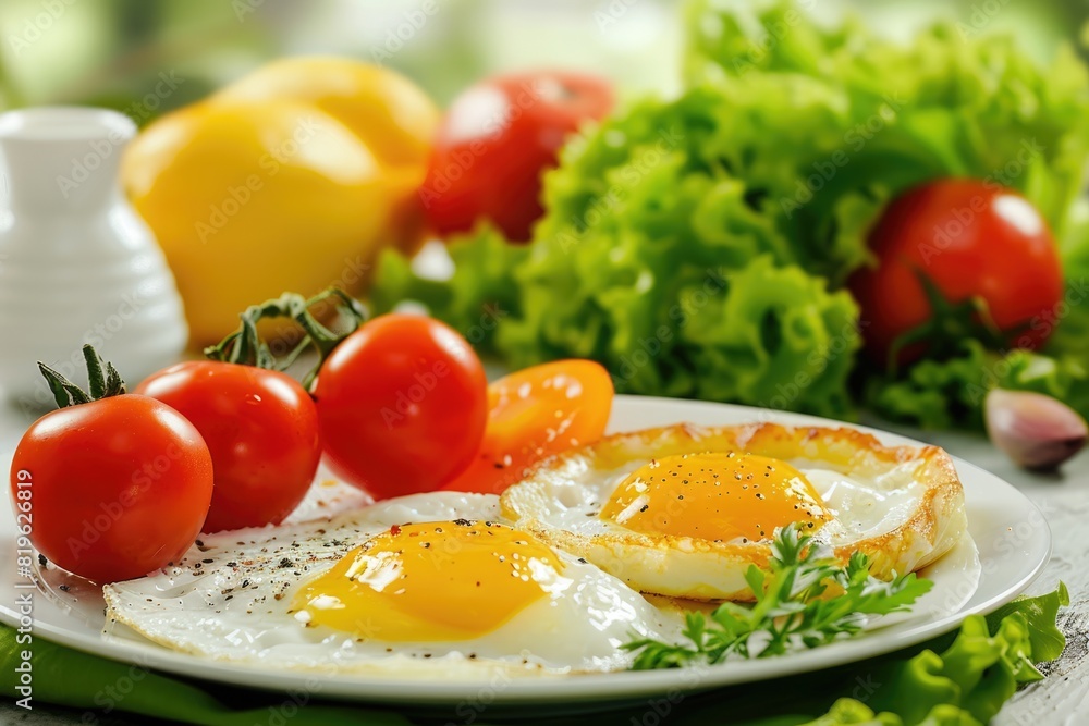Breakfast Lunch Dinner. A Balanced Day Menu with Delicious Cookery Background Breakfast Lunch Dinner. A Balanced Day Menu with Delicious Cookery Background