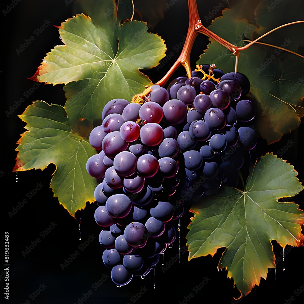 Fototapeta premium bunch of grapes