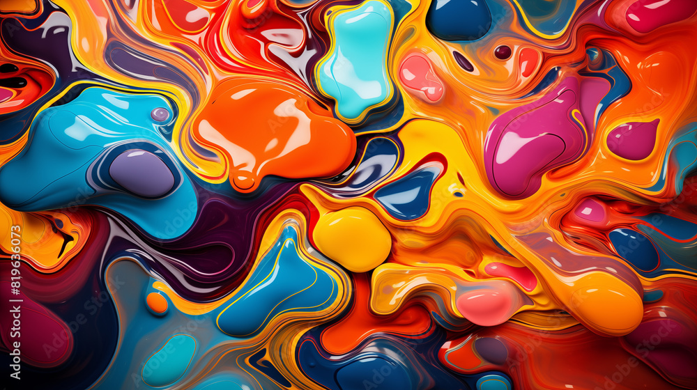 Background from colored stains and bubbles. Texture and background Background from colored stains and bubbles. Texture and background