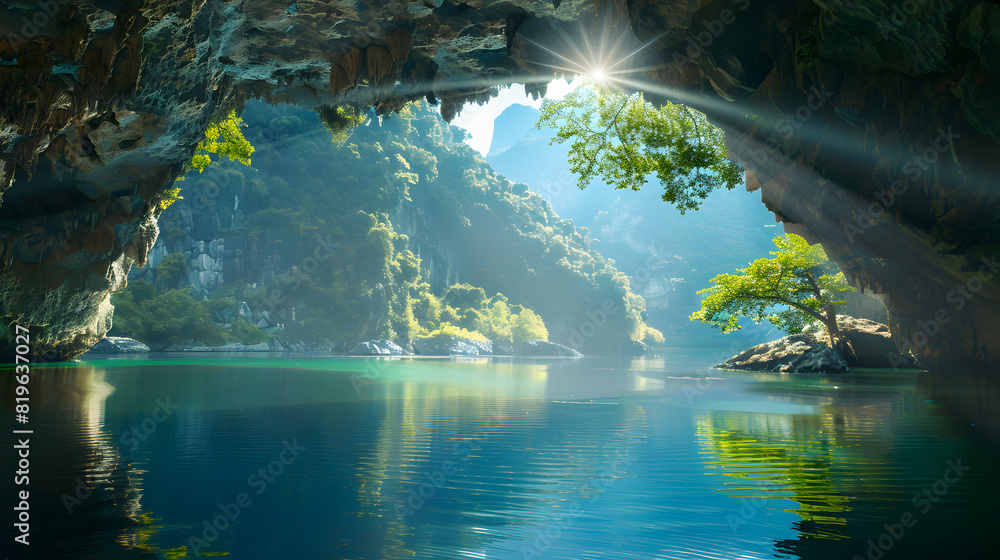 Unveiling Vietnam s Hidden Gem: Explore Enigmatic Caves Amidst Lush Landscapes for an Adventurous Escape into Natural Wonder