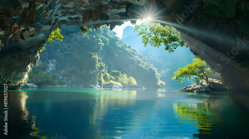 Unveiling Vietnam s Hidden Gem: Explore Enigmatic Caves Amidst Lush Landscapes for an Adventurous Escape into Natural Wonder © Gohgah