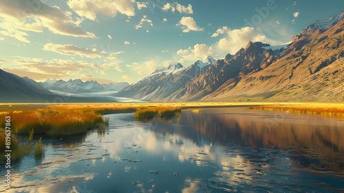 Exploring Serene Beauty: Photo Realistic Views of Argentina s Secret Valleys photo