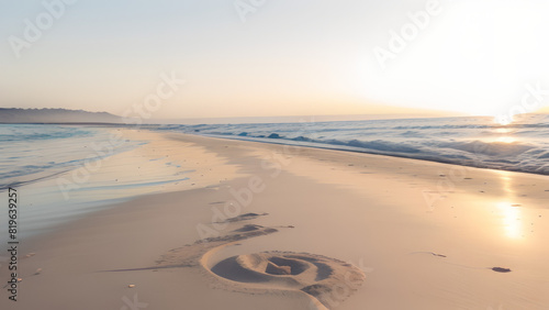 Peaceful Beach Morning