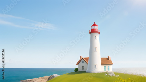 Sunny Day at the Lighthouse