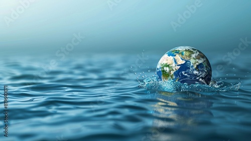 A Submerged Earth in Tranquility