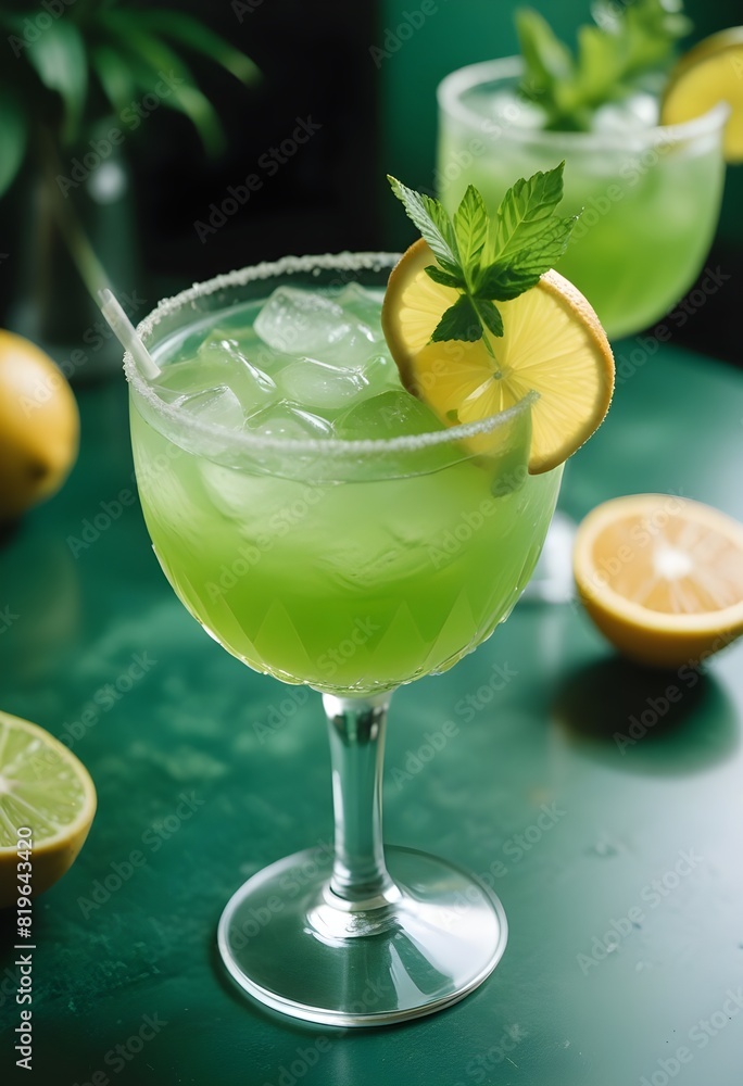 Nice and juicy cocktail with fruits Nice and juicy cocktail with fruits