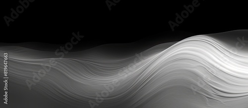 Monochrome textured abstract background with a black and white tone effect in the copy space image