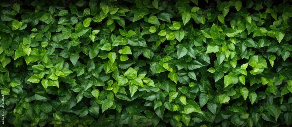Background of a wall covered with green leaves perfect for copy space image Background of a wall covered with green leaves perfect for copy space image