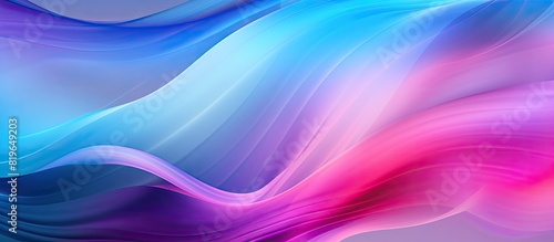 Abstract multicolor blur with blue pink and purple hues perfect as a background pattern or wallpaper This raster design is a cool choice for websites with ample copy space image