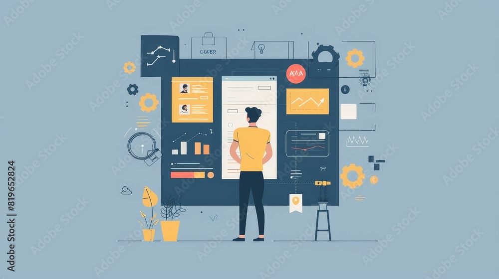 A UX/UI designer optimizes the user experience and interface of digital advertising assets, ensuring that they are intuitive, engaging, and conversion-friendly. A UX/UI designer optimizes the user experience and interface of digital advertising assets, ensuring that they are intuitive, engaging, and conversion-friendly.