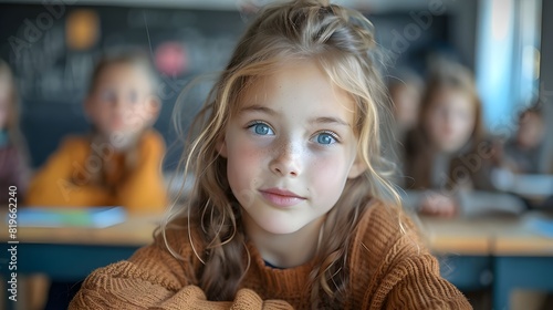 Wallpaper Mural portrait of a girl Torontodigital.ca