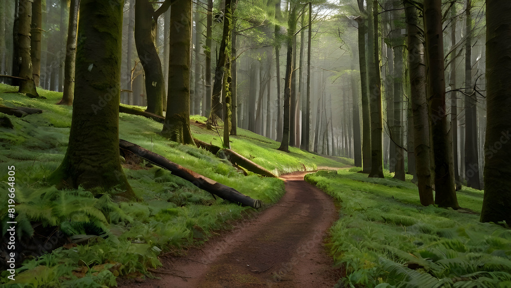 Obraz premium path in the woods