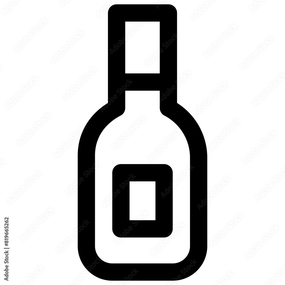 Wine. Editable stroke vector icon. Wine. Editable stroke vector icon.