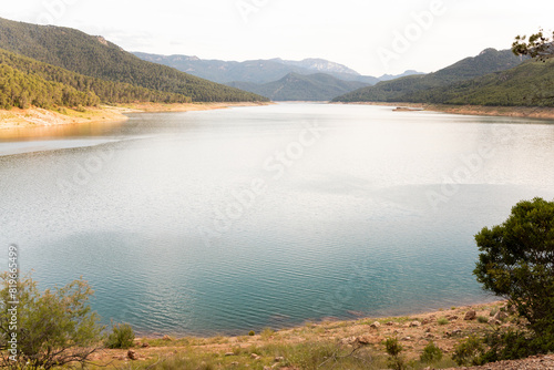 Photography of Tranco de Beas Reserve in Sierra de Cazorla Segura and Las Villas Natural Park, province of Jaén, Andalusia, Spain.