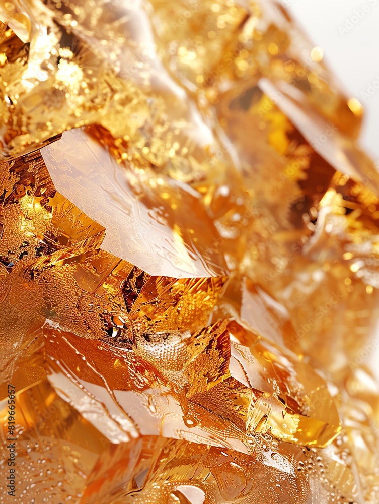 High-quality close-up of a gold on a white background, with a 4K resolution. Create a realistic effect to capture the beauty and intensity of the gemstone High-quality close-up of a gold on a white background, with a 4K resolution. Create a realistic effect to capture the beauty and intensity of the gemstone