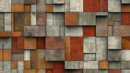 A wall constructed from blocks of different colors creating a vibrant and textured surface