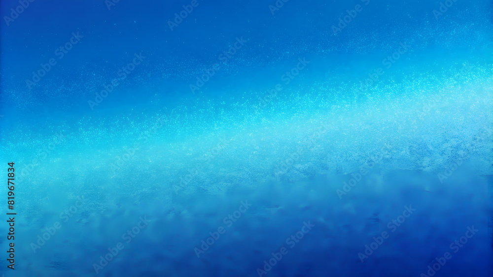 Azure, Sky Blue, and Cerulean Gradient with Grainy Texture. Perfect for: Summer Events, Beach Themes, Relaxation Spaces, Calm Atmospheres, Oceanic Designs.