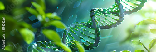 Green Genes  DNA in  and out of chloroplasts, Chloroplasts evolved from photosynthetic bacteria, thousands of genes moved from chloroplast DNA to nucleus DNA photo