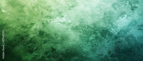 Nature-inspired abstract green background with smooth textures and space for promotional text,