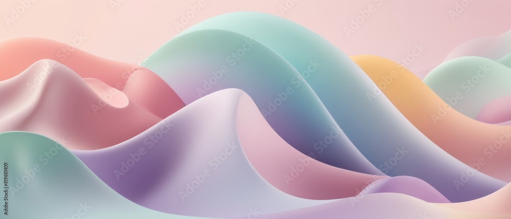 abstract flowing colorful gradient wave.dreamy blend of pastel colors abstract flowing colorful gradient wave.dreamy blend of pastel colors