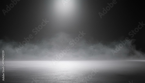 スモークが焚かれたたステージ