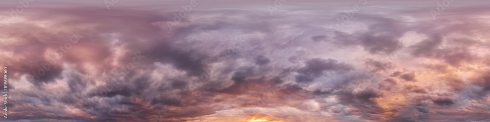 Dramatic overcast sky panorama with dark gloomy Cumulonimbus clouds. HDR 360 seamless spherical panorama. Sky dome in 3D, sky replacement for aerial drone panoramas. Climate and weather change. Dramatic overcast sky panorama with dark gloomy Cumulonimbus clouds. HDR 360 seamless spherical panorama. Sky dome in 3D, sky replacement for aerial drone panoramas. Climate and weather change.