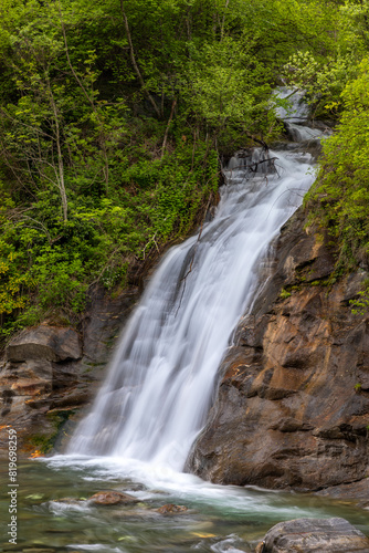 Kleiner Wasserfall in der Passerschlucht im Passeiertal  S  dtirol