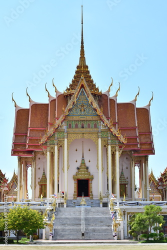 Thai's temple front-view