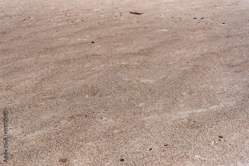 Sand on Cagliari beach.