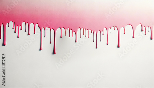 垂れる液体 滴る絵の具 壁紙 芸術的 ピンク