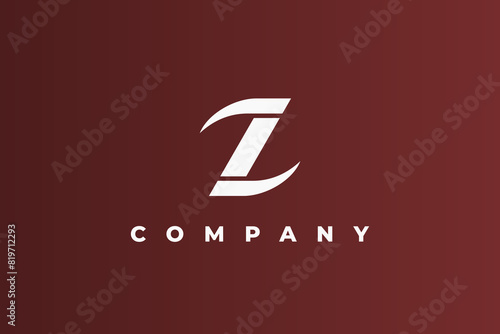 logo letter z sickle monogram modern photo