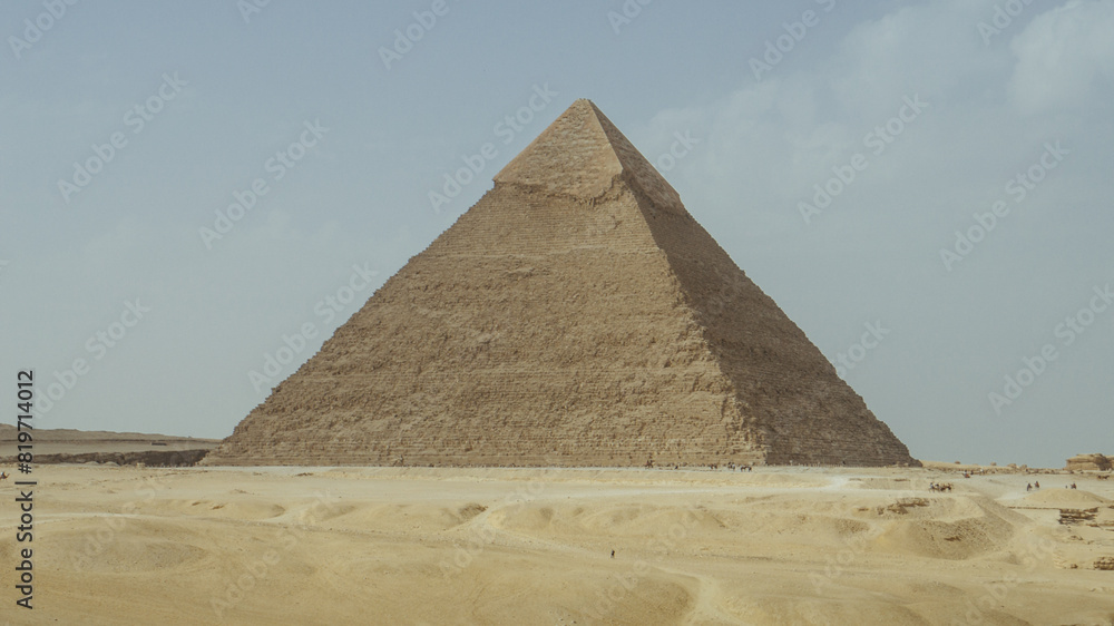Pyramid of Khufu in Giza, Egypt Pyramid of Khufu in Giza, Egypt
