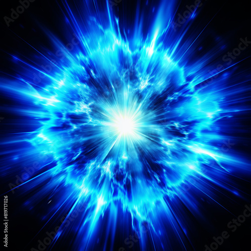 爆発の抽象背景	