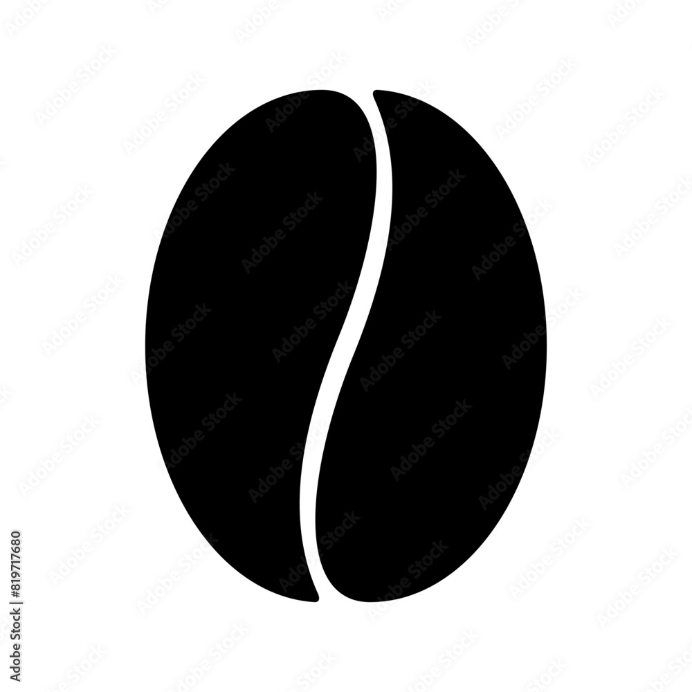 coffee bean icon vector design illustration coffee bean icon vector design illustration