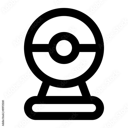Webcam Icon in Line Style