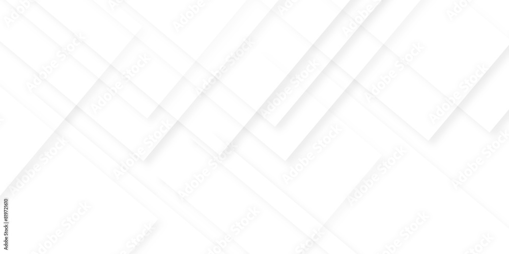 Vector abstract lines white square triangle wave technology minimal creative lined digital Shapes. abstract modern white and grey gradient color geometric line pattern background for website banner.