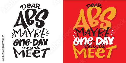 Funny hand drawn doodle lettering quote. Lettering pring for t-shirt, mug, shopper, clothes
