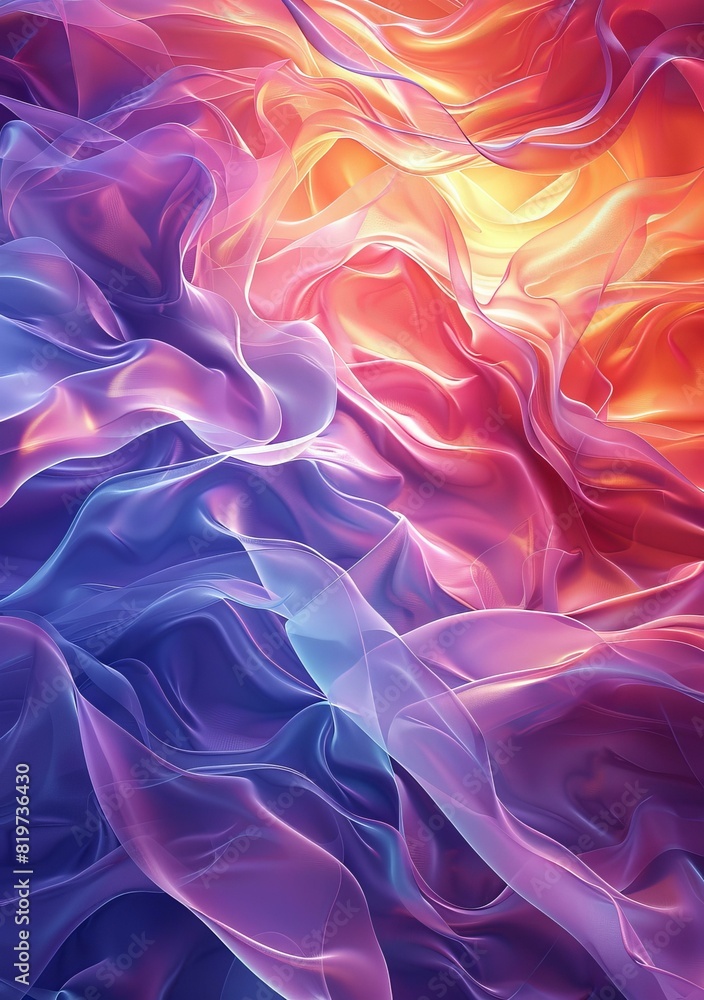 Obraz premium Colorful Silk