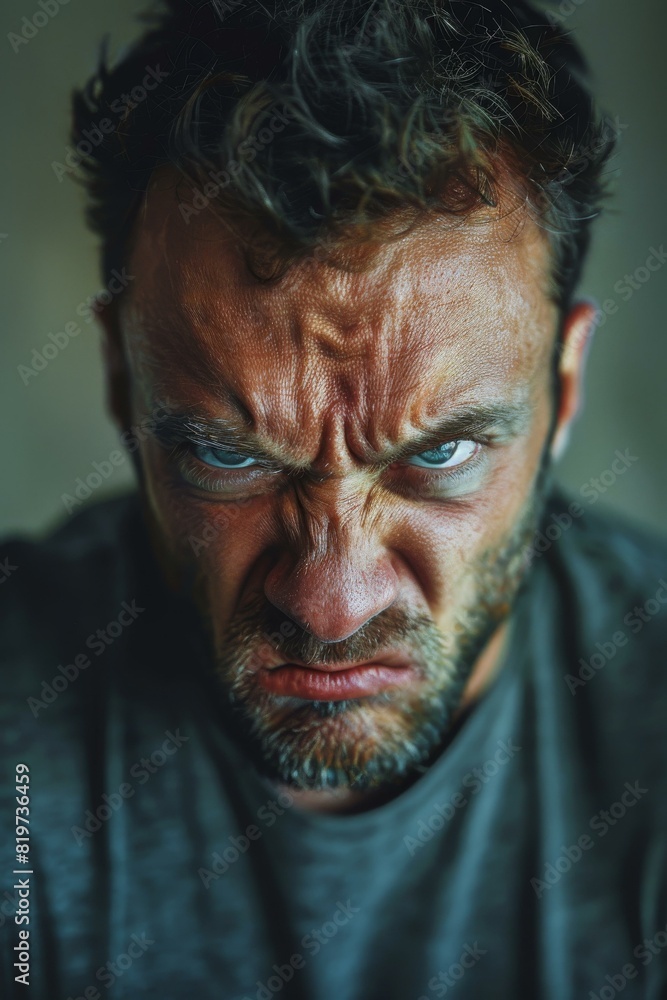 Portrait of an Angry Man