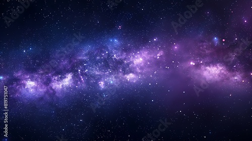 dark background with galaxies and shades of purple  blue