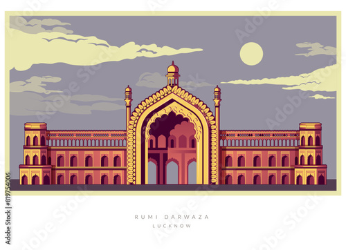 Lucknow City - Rumi Darwaza Icon