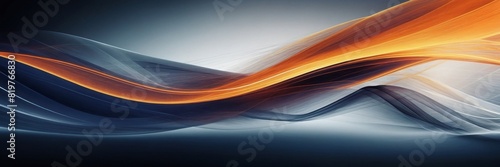 Abstract background on the theme of sports. Active stripes creating the dynamics of a complementary warm-cold color.
